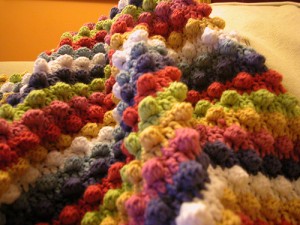 bobbly blanket med