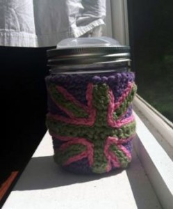 mason jar free crochet pattern cozy