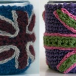 Free Crochet Pattern Mason Jar Cozy Wool Cotton