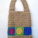 Riley Cross Body Bag: Free Crochet Pattern purse satchel pouch lined