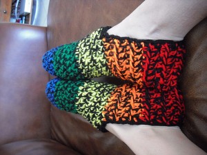 Operation Christmas Box Slippers and more super cozy crochet slipper patterns at mooglyblog.com! free crochet slipper patterns adult kid teen women men free crochet slippers