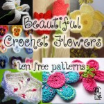 Beautiful Free Crochet Flower Patterns - time to think spring! #crochet #flowers
