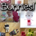 Crochet Bunnies - so cute! Free pattern roundup at Moogly! #crochet #easter #spring