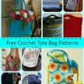 Free crochet tote bag patterns