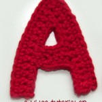 Video Tutorial for the Letter A from the Moogly Crochet Alphabet! - free patterns for all 26 letters and 10 numbers!