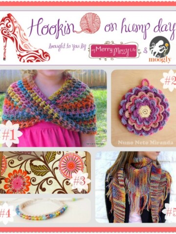 Hookin On Hump Day #45 - The Fiber Arts Link Party that's twice as nice!