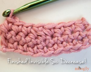Video Tutorial: Invisible Decreases - moogly