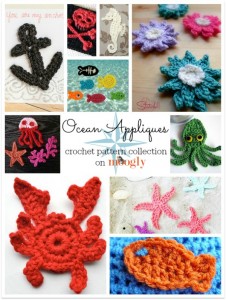 10 Free Crochet Ocean Applique Patterns: From Fish to Anchors!