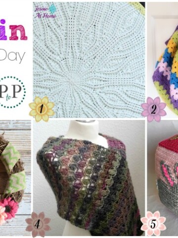 Hookin On Hump Day #118 on Moogly and Petals to Picots! Get the details on all these fab projects and patterns - and add your own!