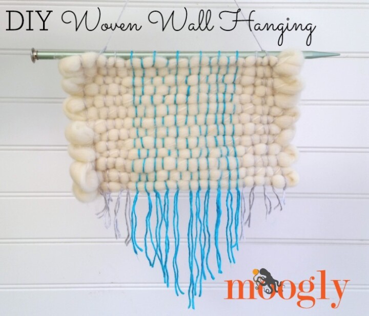 Image showcasing DIY Woven Wall Hanging - moogly
