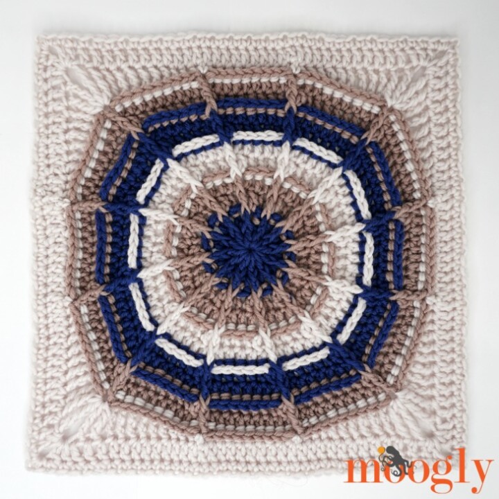 Right Round Square - free pattern on Moogly!