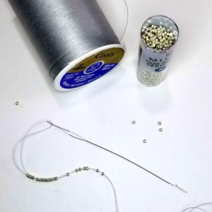 Clover Swift Bead – 2 Aghi Per Perline In Acciaio Inossidabile 7,6 Cm – Ideali Per Infilare Perline Piccole (15/0 A 11/0)