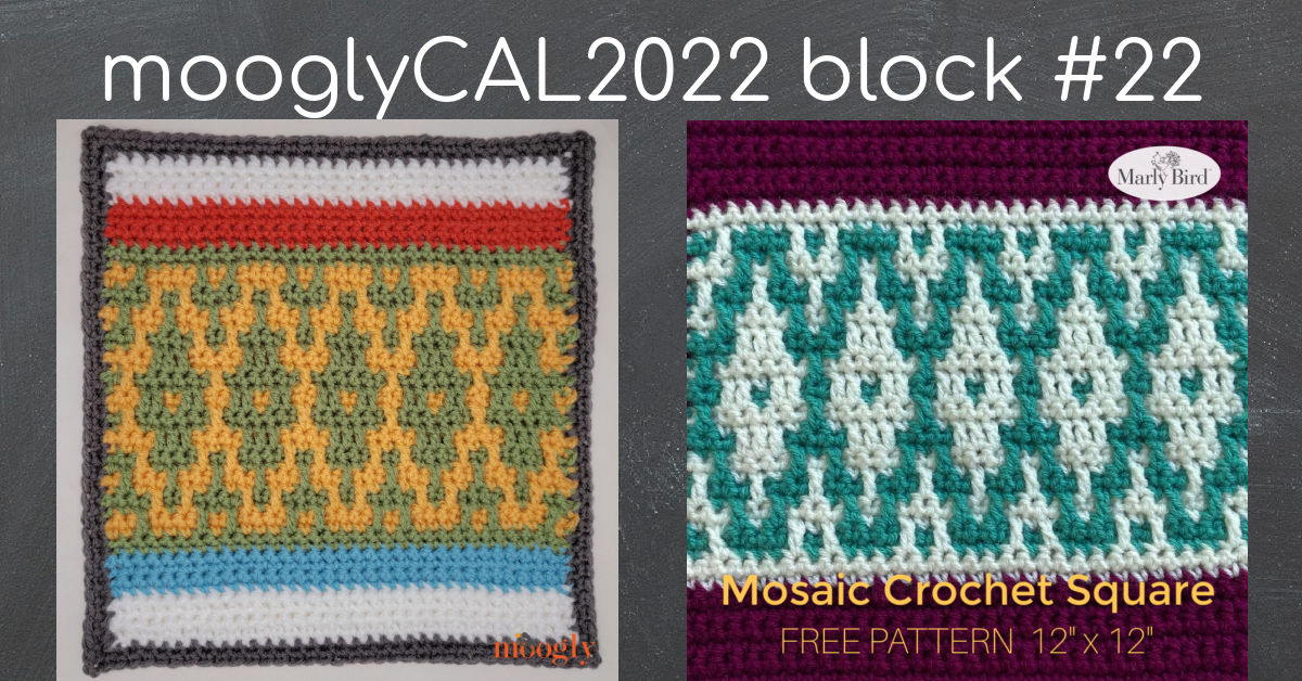 MooglyCAL2022 - Block #22 Courtesy of Marly Bird - Moogly