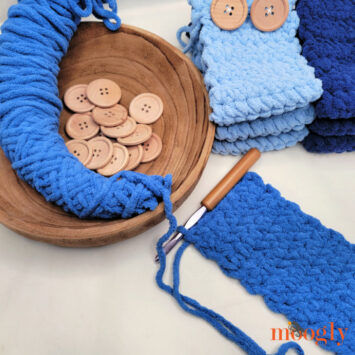 Countdown Crochet "Paper" Chain - Free Pattern on moogly