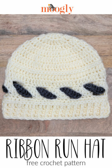 Running Hat Pattern Ribbon Run Hat - Free Crochet Pattern on Moogly
