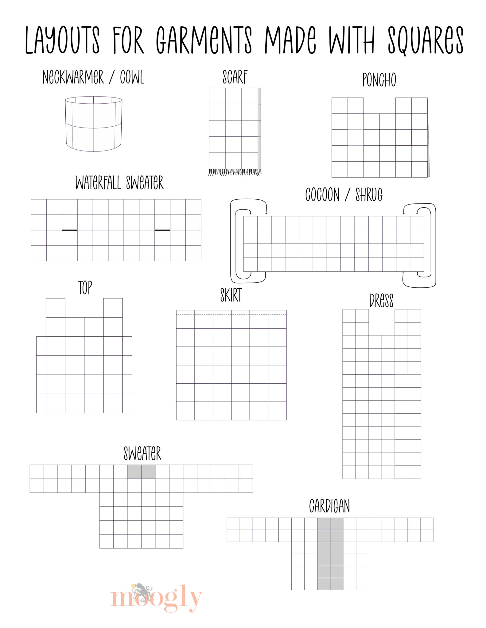 Easy Crochet Projects to Make with Squares - Moogly