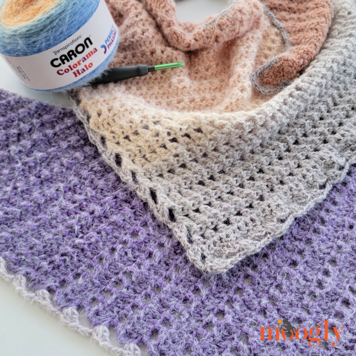 Odds Are Shawl: Moogly January 2025 Crochet Along