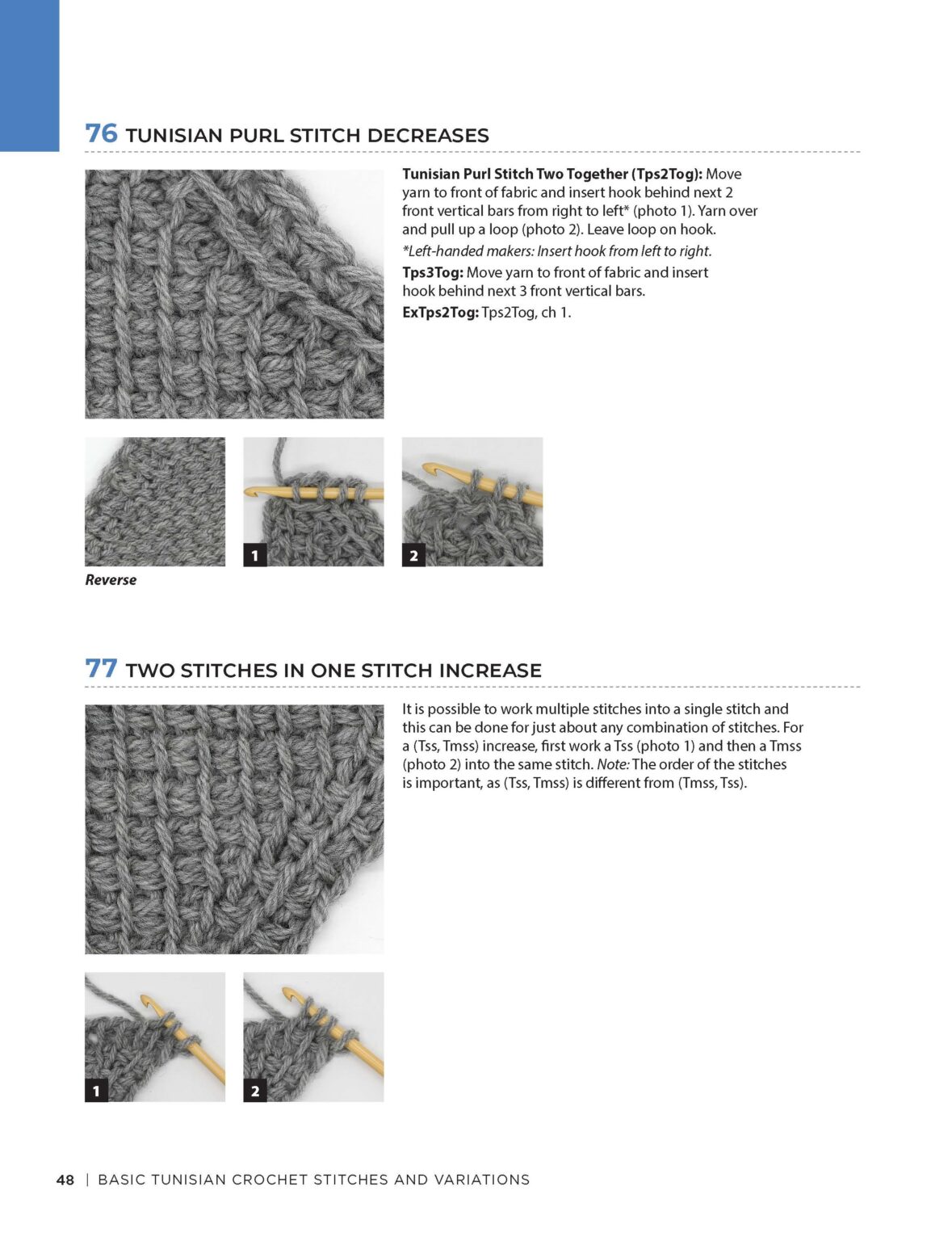 Tunisian Crochet: A Stitch Dictionary - Review and Giveaway