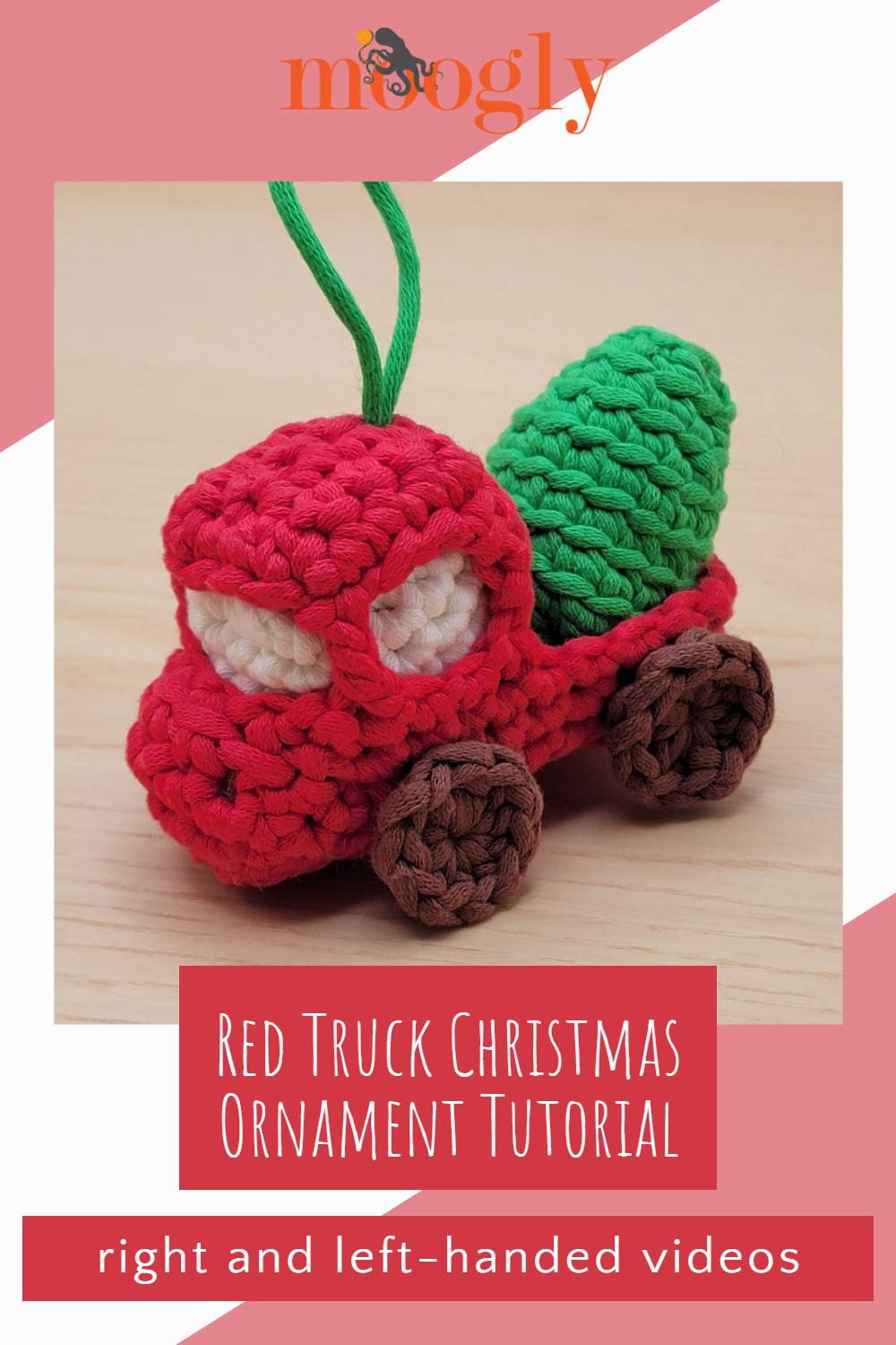 Red Truck Christmas Ornament Tutorial