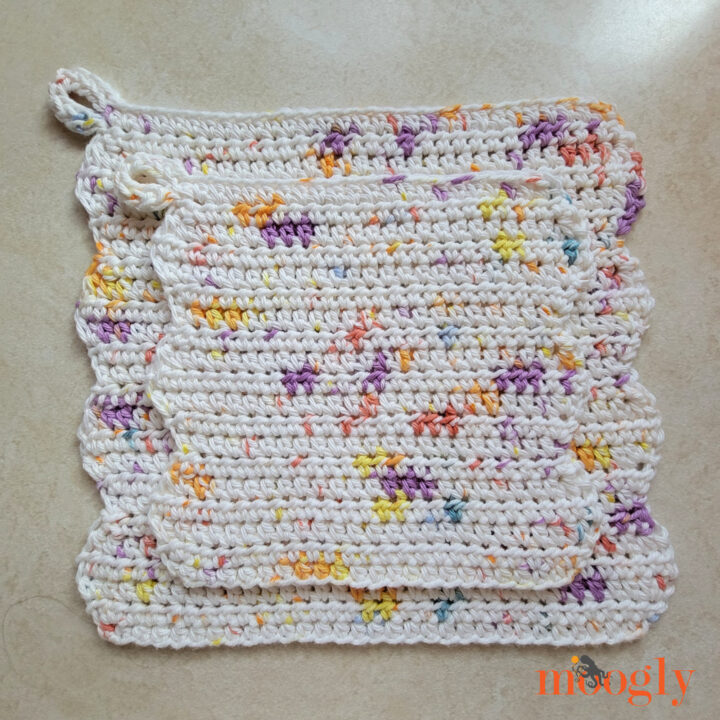 Speckle Cloud Dishcloth Set