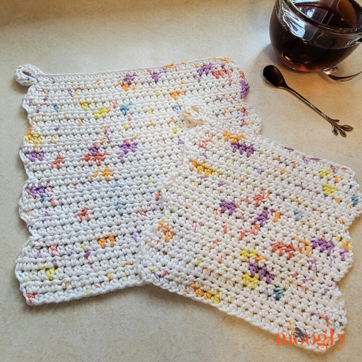 Speckle Cloud Dishcloth Set