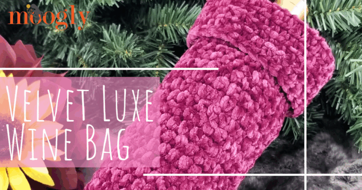 Velvet Luxe Wine Bag