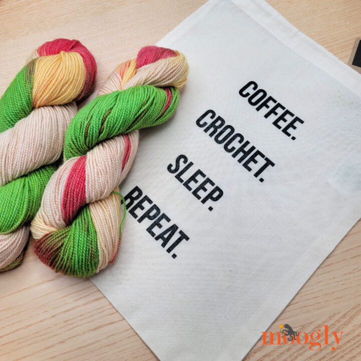 Crochet Project Bag and Yarn Giveaway