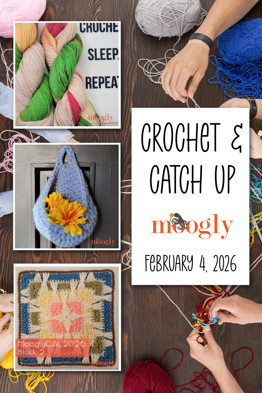 Crochet and Catch Up with Moogly - February 4, 2026