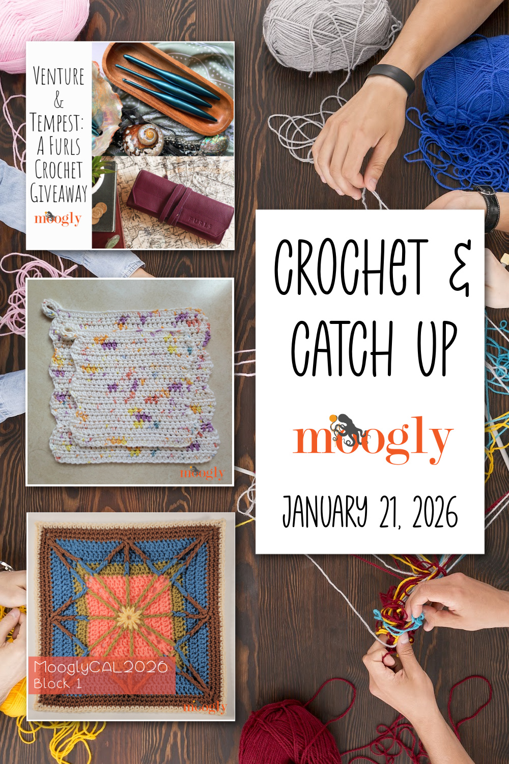 Crochet and Catch Up with Moogly - January 21, 2026