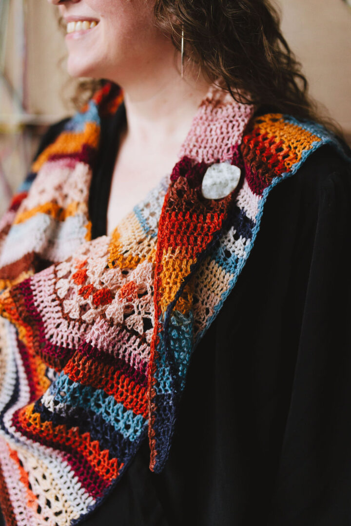 Sideways Sampler Shawl - Part 4