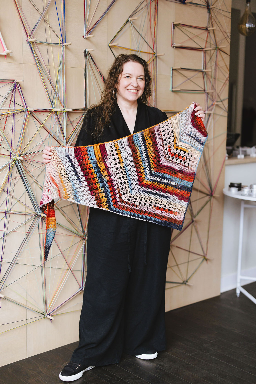 Sideways Sampler Shawl - Part 4