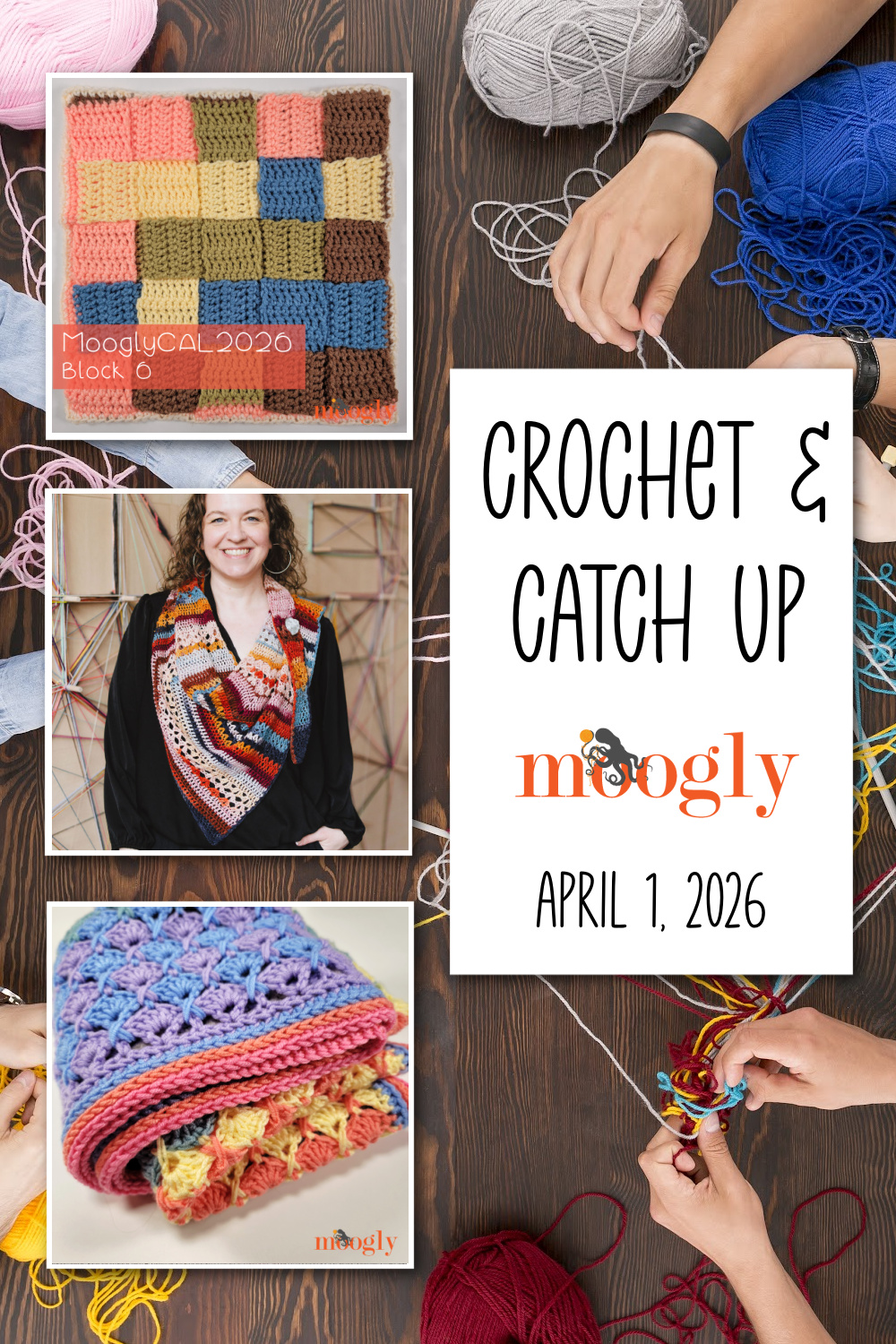 Crochet and Catch Up with Moogly - April 1, 2026