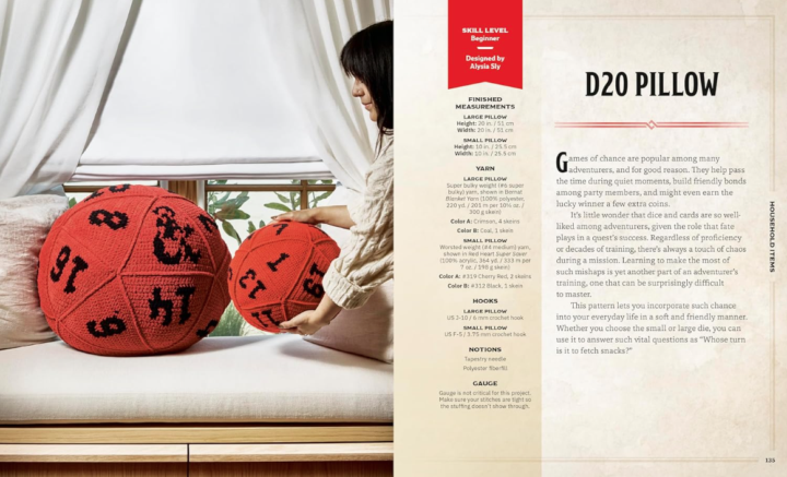 Dungeons & Dragons Crochet by Stacy King Review and Giveaway