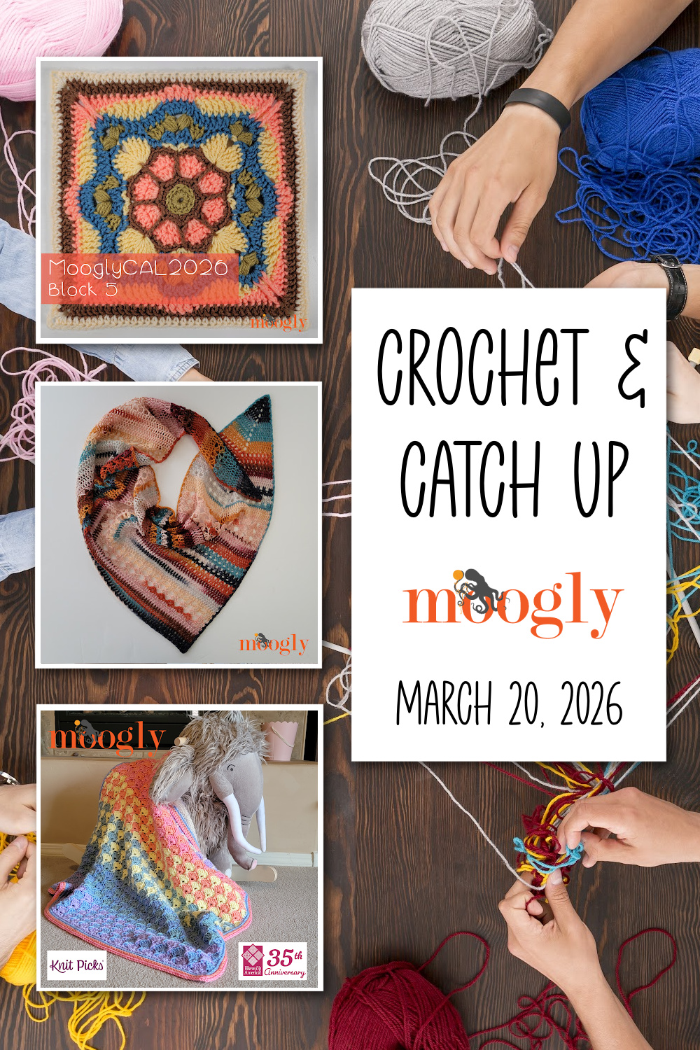 Crochet and Catch Up with Moogly - March 20, 2026