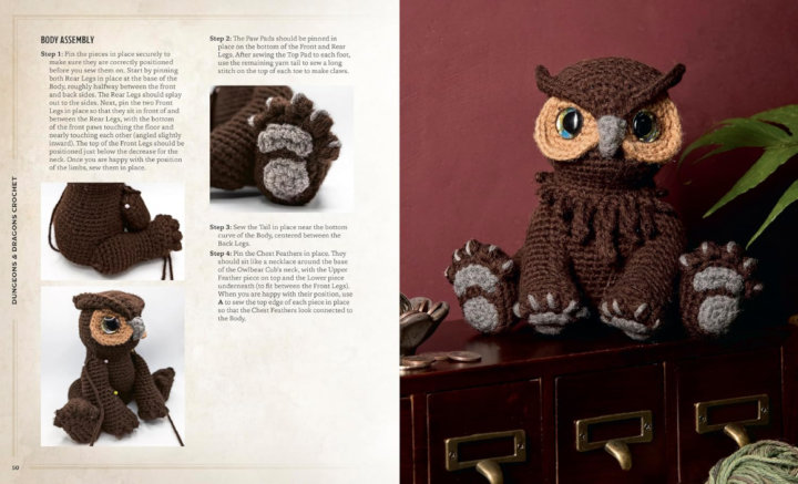 Dungeons & Dragons Crochet by Stacy King Review and Giveaway