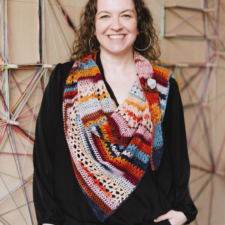 Sideways Sampler Shawl - Part 4