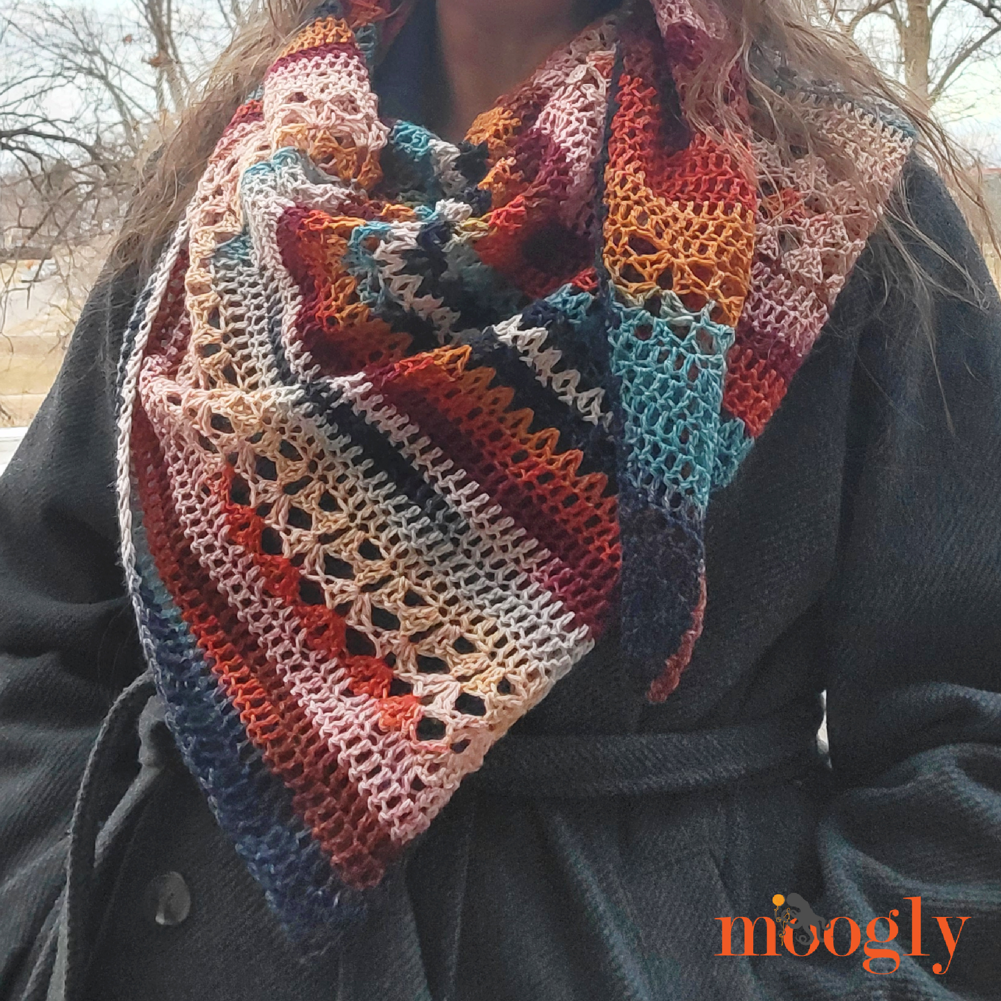 Sideways Sampler Shawl - Part 3 - moogly