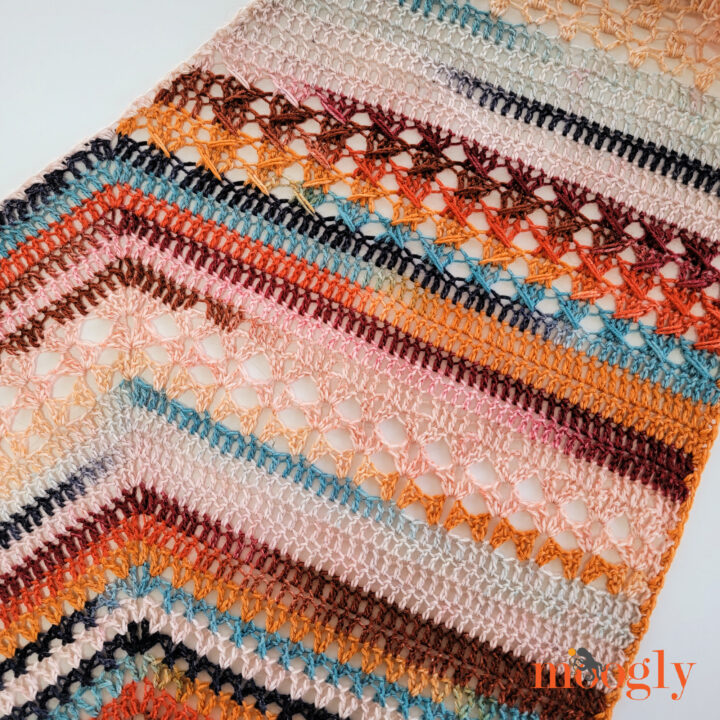 Sideways Sampler Shawl - Part 3