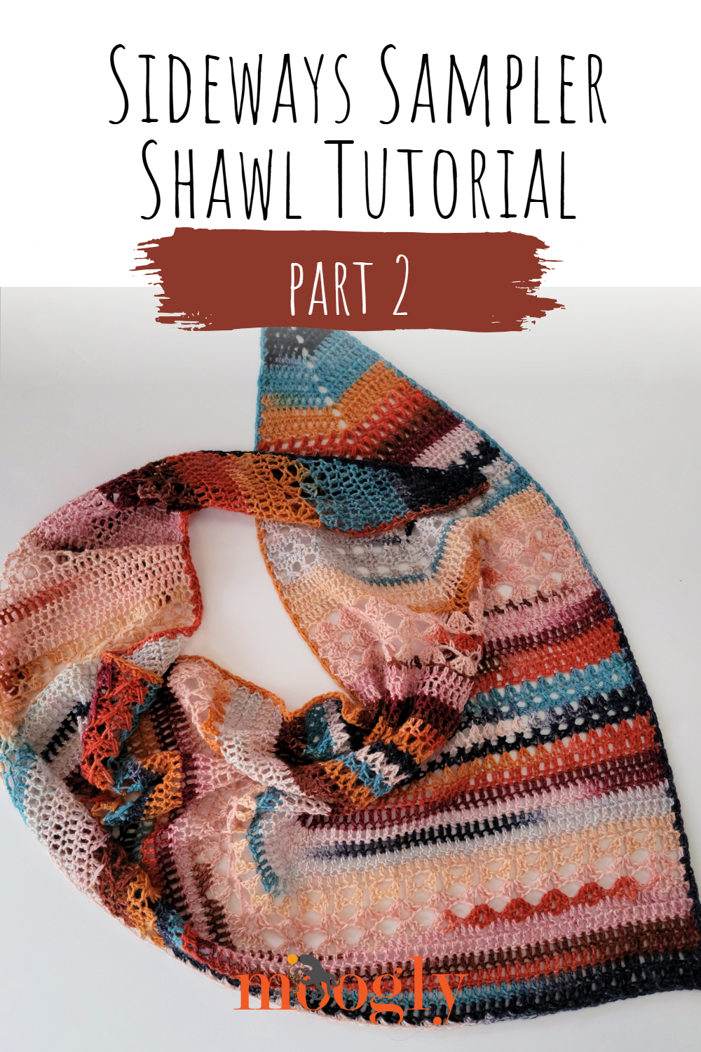 Sideways Sampler Shawl - Part 2 Tutorial