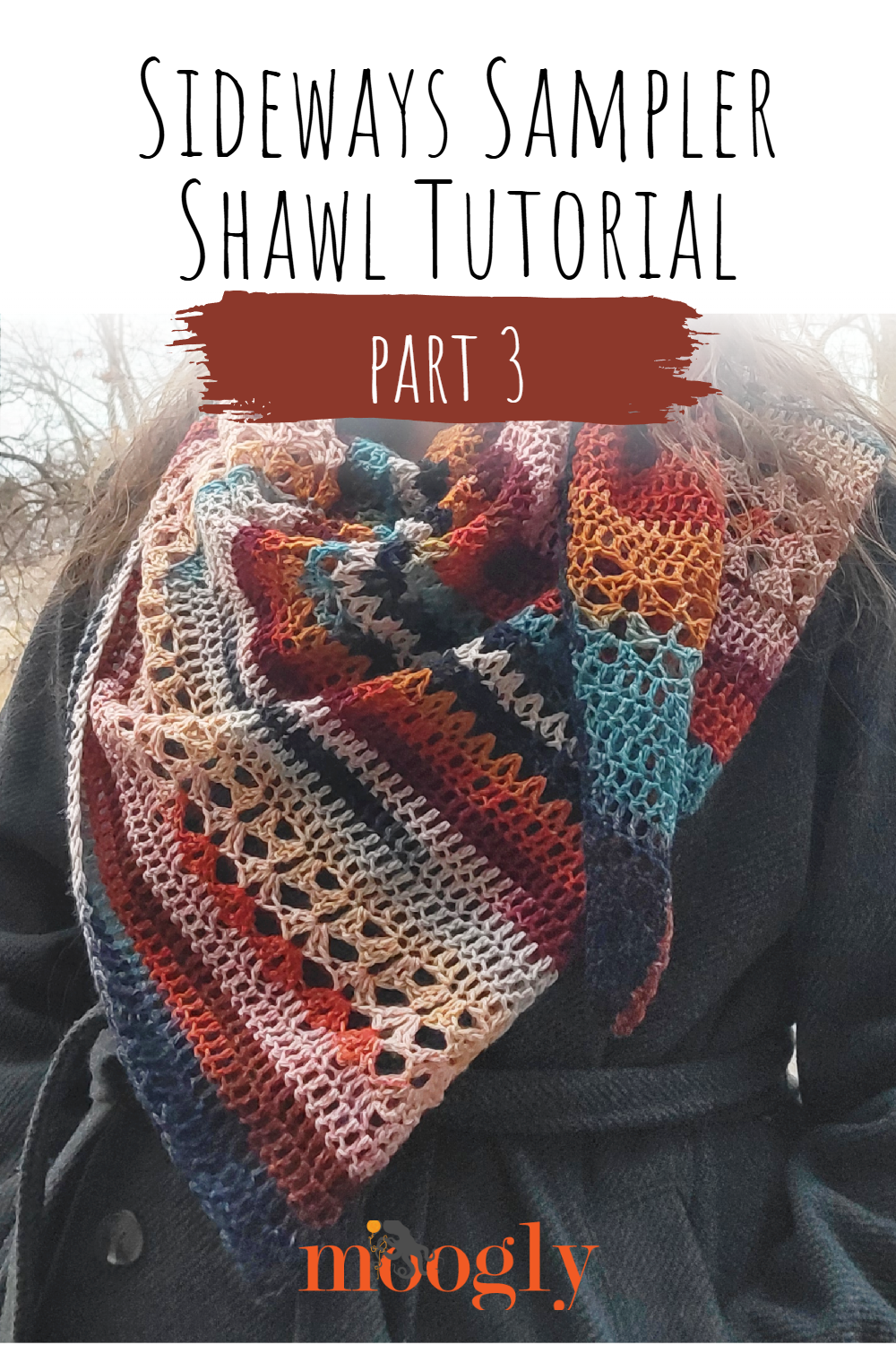 Sideways Sampler Shawl - Part 3 Tutorial