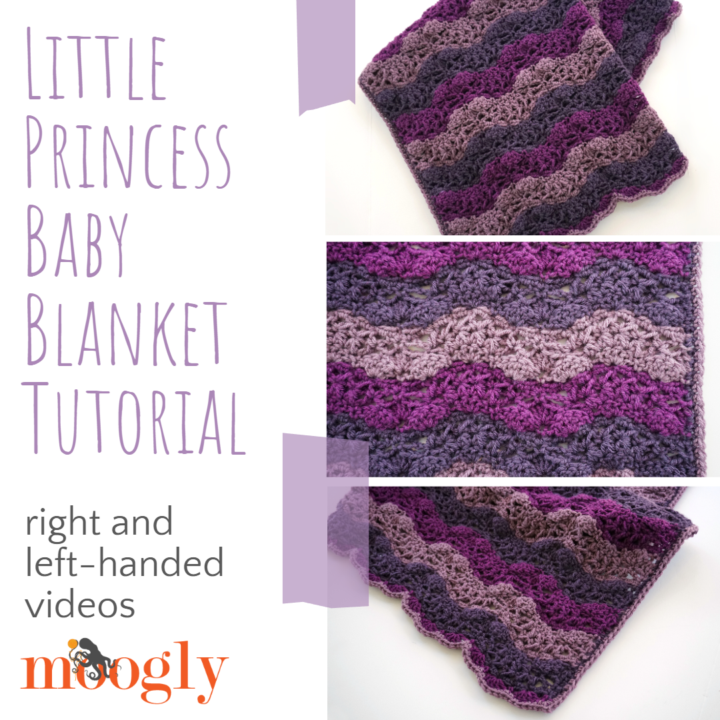 Little Princess Baby Blanket Tutorial