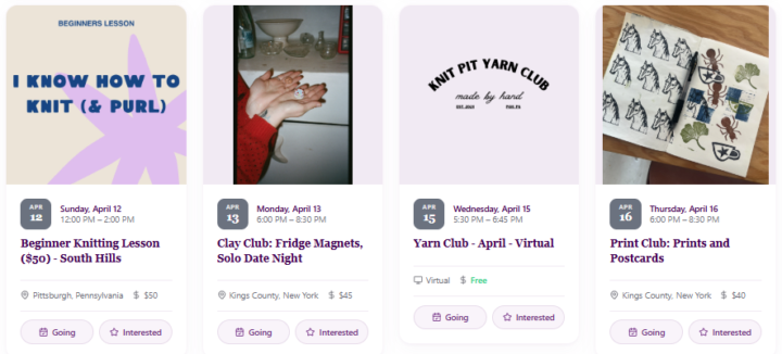 Find Your People with the Craft Event Hub – GoSadi Giveaway