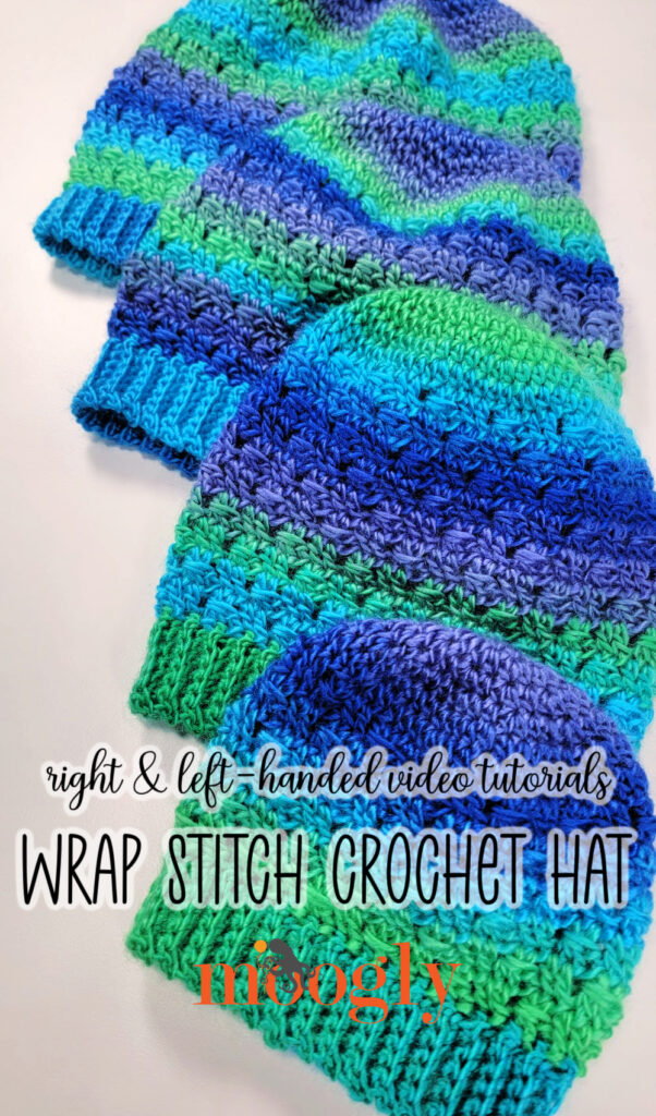 Wrap Stitch Crochet Hat Tutorial