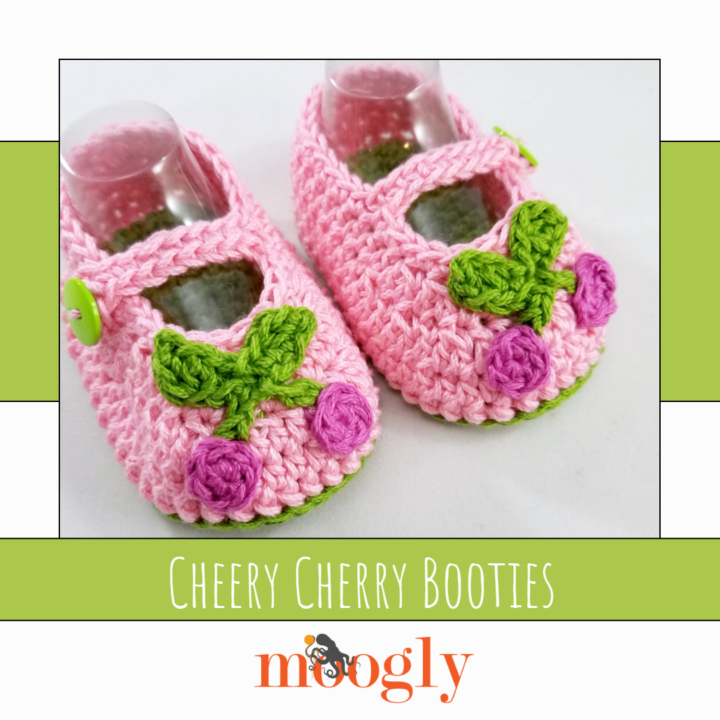 Cheery Cherry Booties