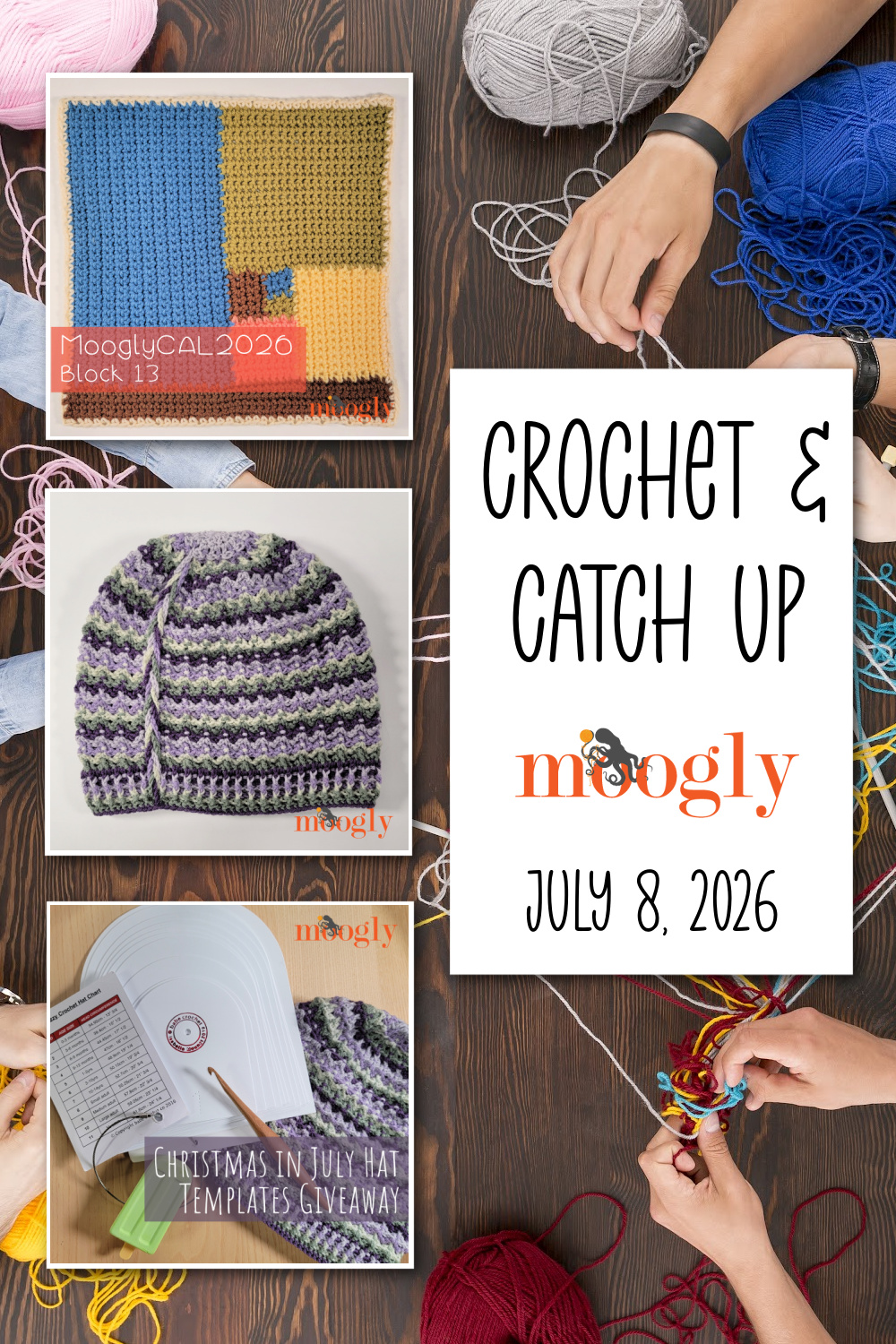 Crochet and Catch Up with Moogly - July 8, 2026