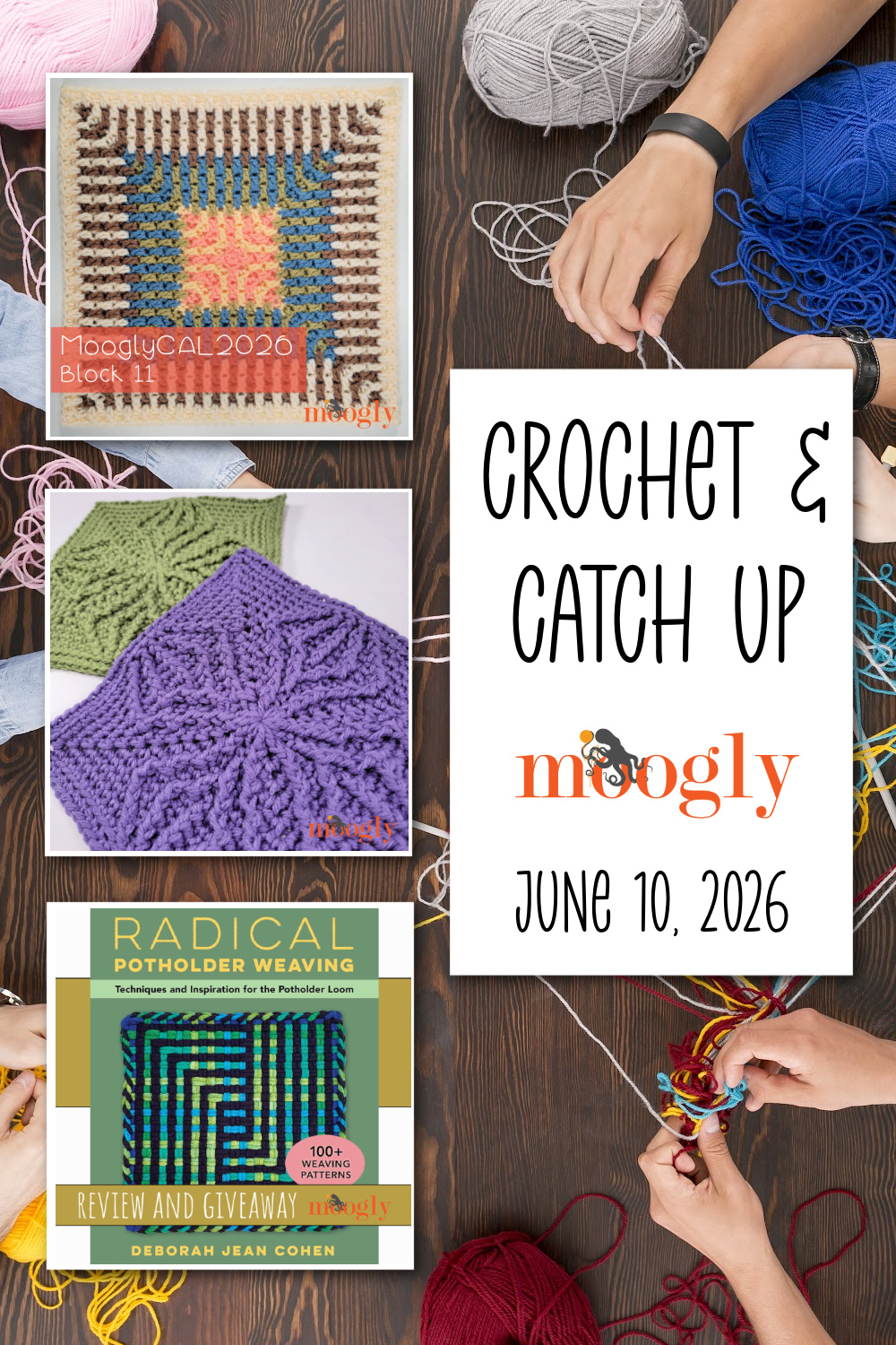 Crochet and Catch Up with Moogly - June 10, 2026