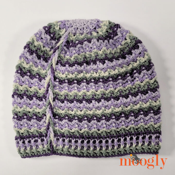 Ridgeline Stripes Crochet Hat