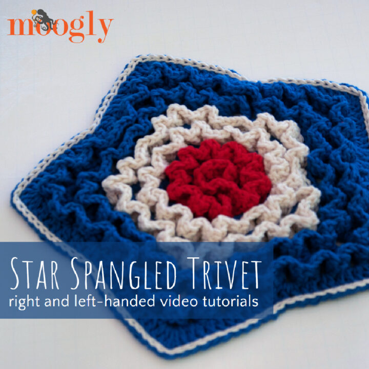 Star Spangled Trivet and Hot Pad Tutorial