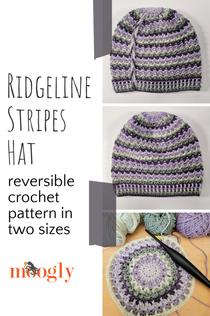 Ridgeline Stripes Crochet Hat