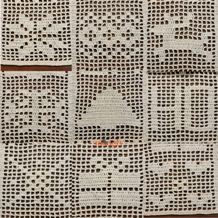 Mix and Match Holiday Filet Table Runner
